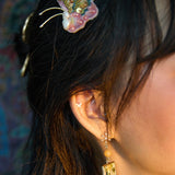 Design Style Square Snowflake Earring