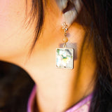 Design Style Square Snowflake Earring