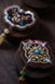 Irregular cloud shape brooch