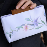 Design Style Wooden Handle Embroidered Handbag
