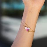 Classic Style Metal Gourd-shaped Bracelet